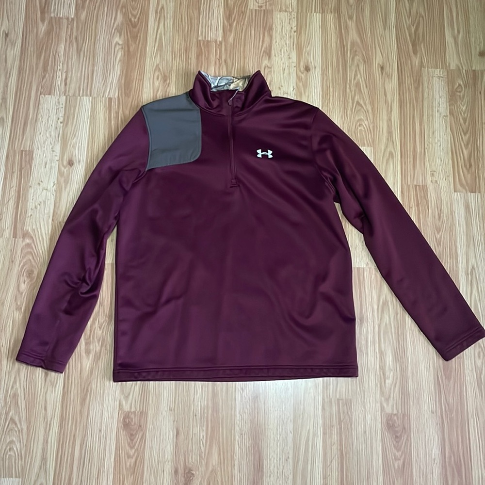 Mens Under Armour Quarter Zip Fleece